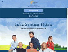 Tablet Screenshot of bobsqualityheating.com